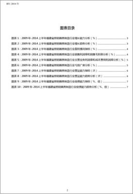 2009-2014年上半年福建省照明器具制造行業(yè)經(jīng)營狀況分析年報(bào)